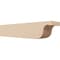 Ekena Millwork 4in. W x 4in. H x 20in. L Del Monte Woodgrain TimberThane Rafter Tail, Primed Tan RFTUR04X04X20DELRCPR - alternate 1